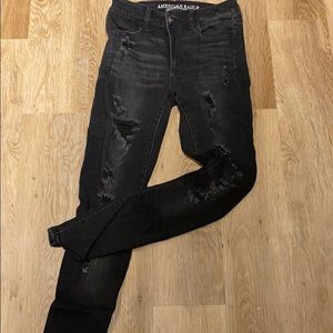 Black American eagle jeans never worn